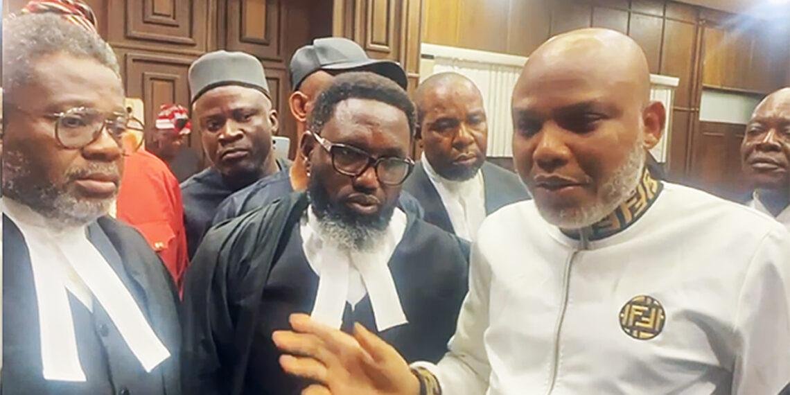 Court dismisses Nnamdi Kanu's N50 billion lawsuit against FG