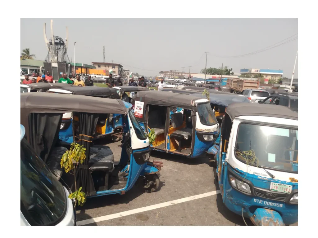Delta suspends levies as commercial tricycle riders protest In 3 LGs