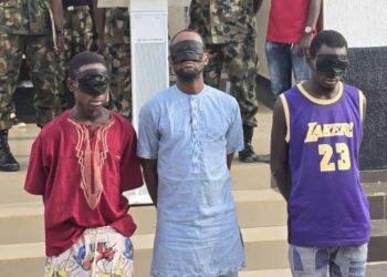 Abuja Kidnap Shocker: Navy hands over armed gang behind Naval Officer’s abduction to Police