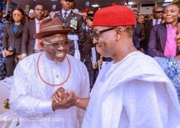 10 APC governors arrive Asaba for Oborevwori, Okowa’s defection