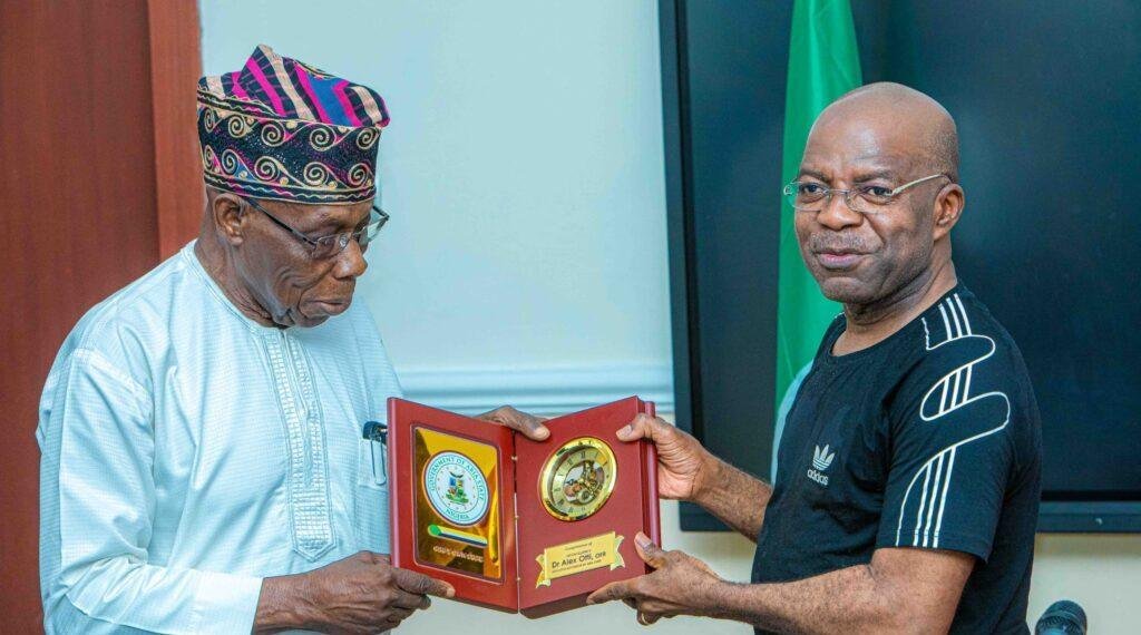 Obasanjo describes Gov. Otti as a performer, exemplary leader
