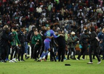 CAF imposes $100,000 fine on Mamelodi Sundowns after fan violence