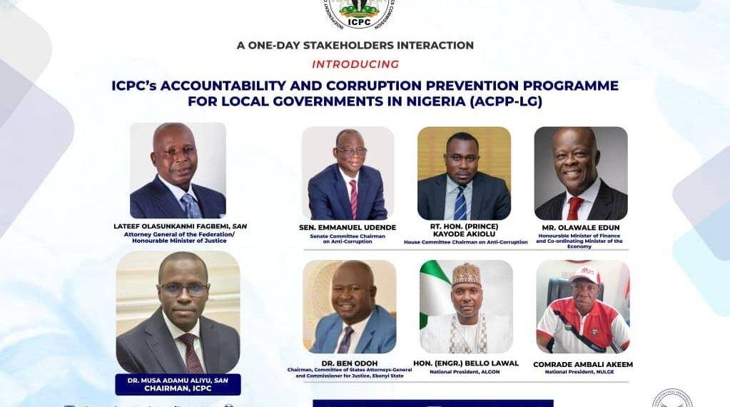 ICPC to convene stakeholders’ meeting on local government accountability