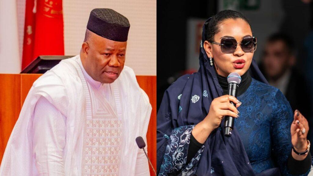 Natasha Drama Escalates: Senate Clerk shown the door by Akpabio