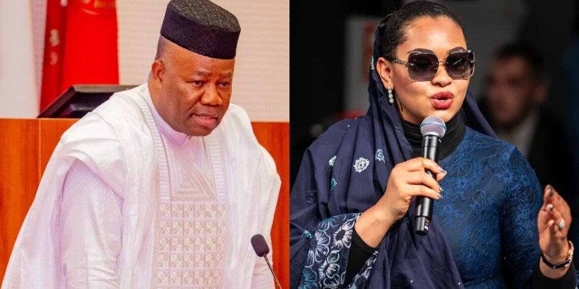 Natasha Drama Escalates: Senate Clerk shown the door by Akpabio