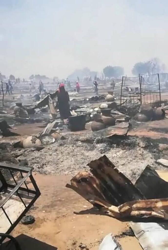 Rep. Abuna sympathizes with victims of fire outbreak at Borno IDPs camp