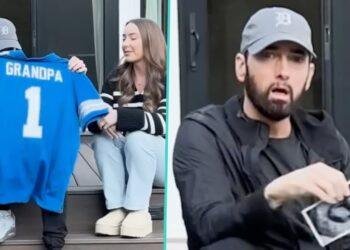 Eminem Welcomes granddaughter