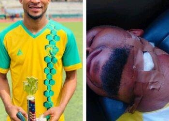 Violence erupts in Lafia as Nasarawa Fan stabs Plateau United Player during pitch invasion