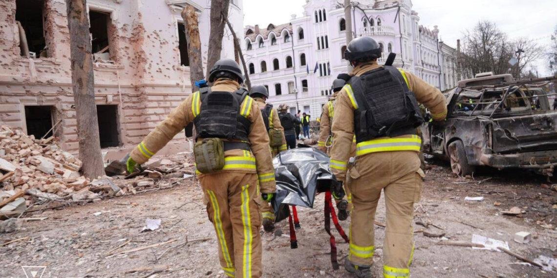 Russian ballistic missile attack kills 32 people in Ukrainian city