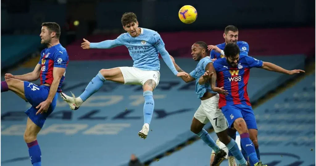 Manchester City trash Crystal Palace 5-2 to go 4th on league table