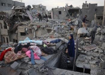 Israeli strikes across Gaza kill 54, officials say