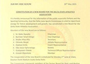 Delta Sports Commission names new Athletics Association Board, inauguration set for June