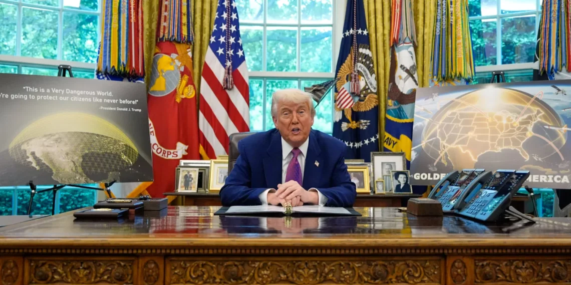 Trump unveils plans for 'Golden Dome' defence system