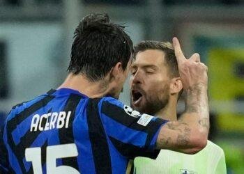 Barca's Martinez rejects spitting at Acerbi during Champions League semi-final