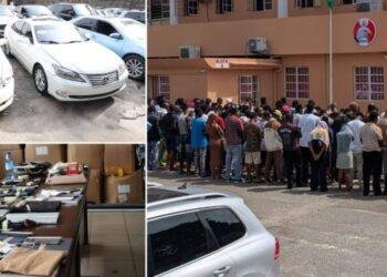 EFCC arrests 120 internet fraud suspects in Lagos