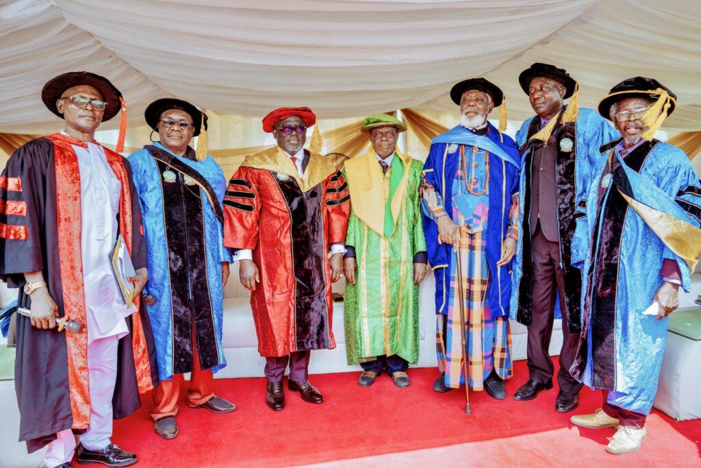 Maritime university bestows honorary degrees on Govs Oborevwori, Diri