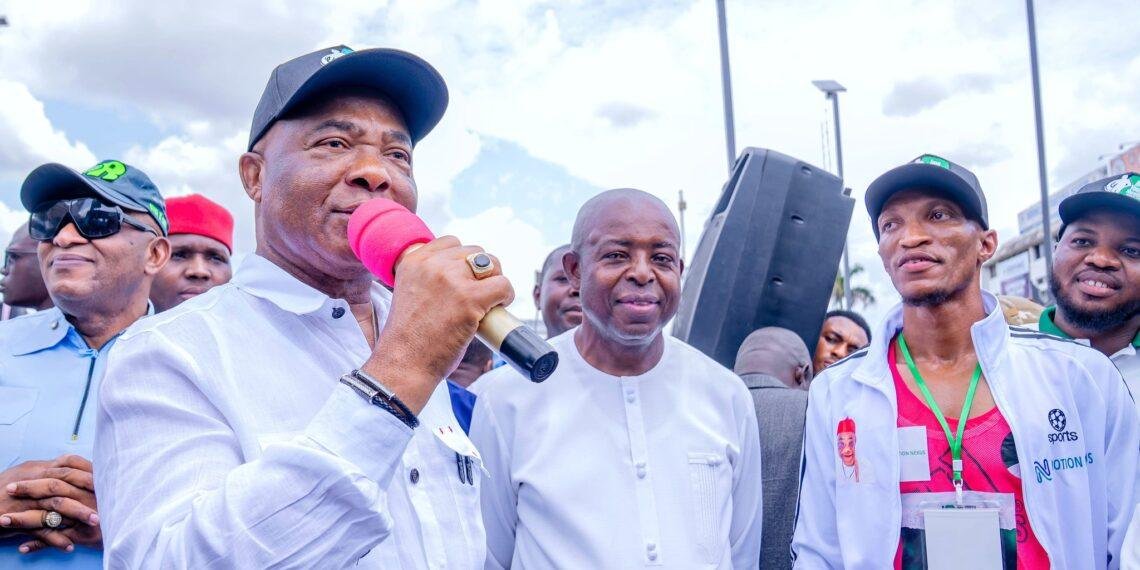 Gov. Uzodimma kicks off youth marathon, advocates for peace, unity