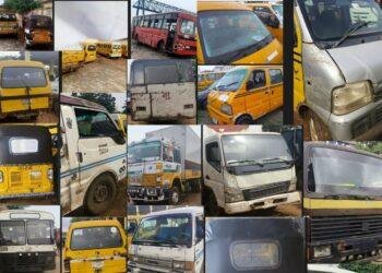 Vehicle Inspection Service impounds over 200 unroadworthy vehicles in Lagos