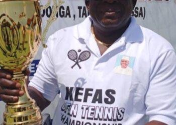 Taraba revenue board chairman advocates annual Kefas tennis tournament