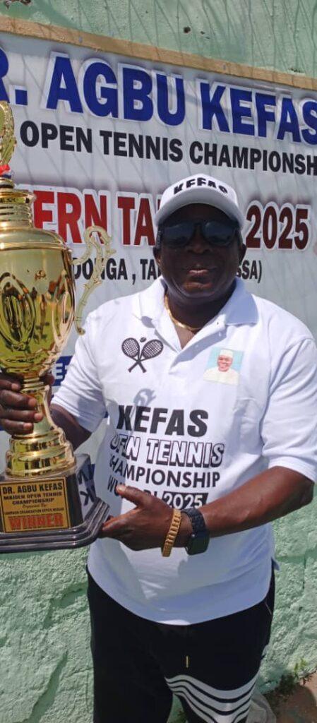Taraba revenue board chairman advocates annual Kefas tennis tournament