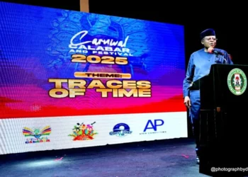 Gov. Otu unveils new theme, ‘Traces of Time’ for Carnival Calabar 20th anniversary