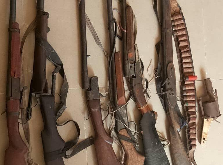 Police nab two suspects, seize six firearms in Taraba Operation