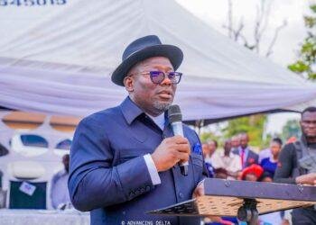 Oborevwori brings hope to Corps members, transforms Delta NYSC Camp with Road, Drainage Projects