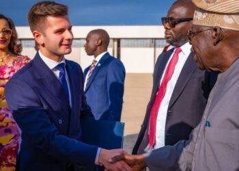 Tinubu arrives in Rome for the Inauguration of Pope Leo