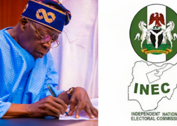 Tinubu swears - in 2 new INEC commissioners