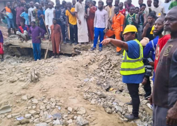 Tragedy in Mushin: Building collapses in Lagos, 3 rescued as search for others continues
