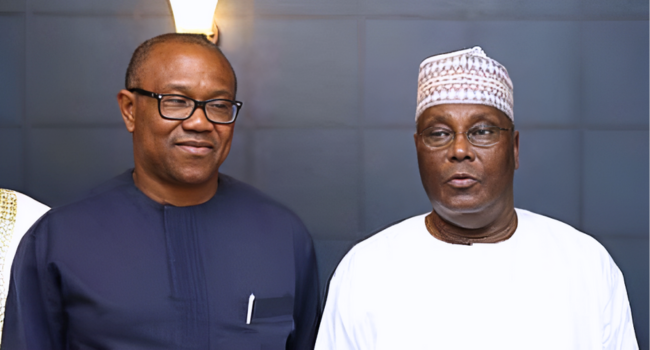Nigerians React to 2027 Coalition Proposal, as Atiku’s camp offers Peter Obi VP slot in one-term deal
