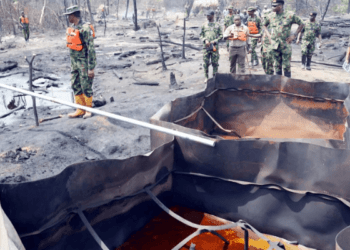 Navy dismantles 8 illegal refining sites in Niger Delta