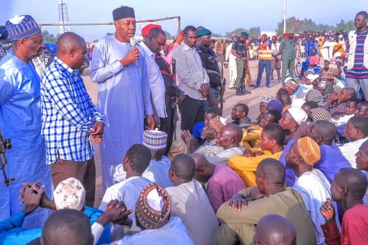 Gov. Zulum to resettle 6,000 IDP families, plans upgrade of correctional facility