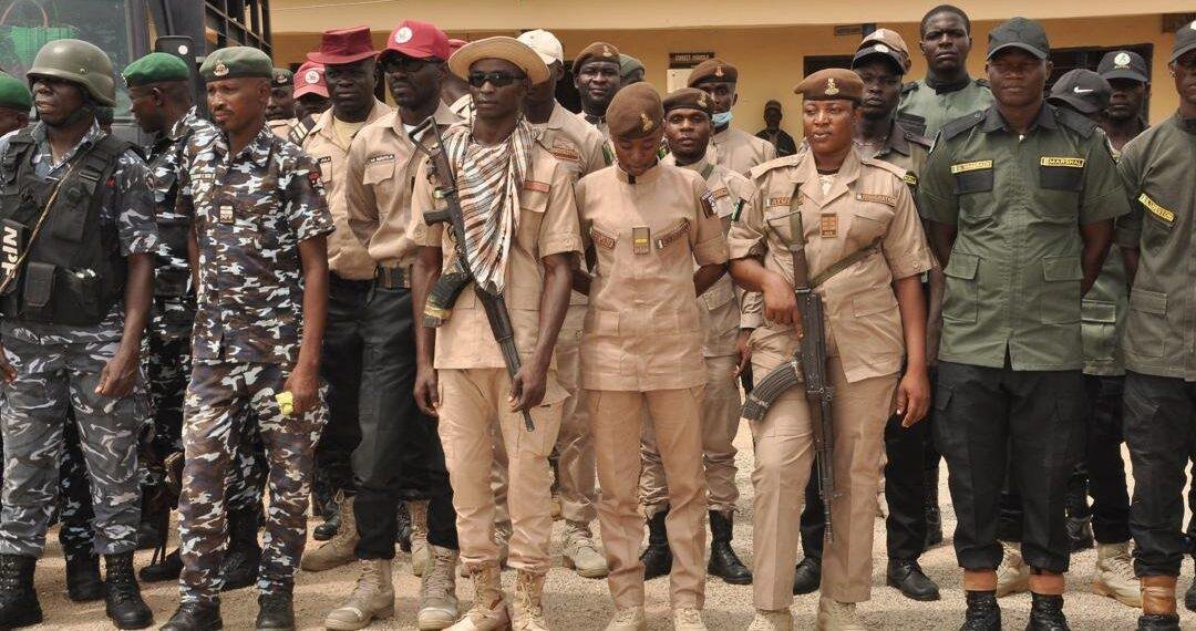 Security agencies carry out a 'show of force' ahead investment summit in Taraba