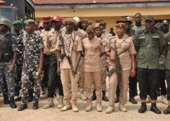Security agencies carry out a 'show of force' ahead investment summit in Taraba