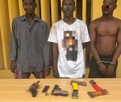 Police arrest 3 suspects linked to cult activities, recover arms in Lagos