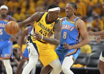 Indiana Pacers defeat Thunder 116-107 to seize lead in NBA Finals