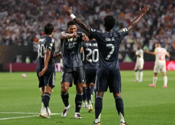 Vinicius Jr shines as Real Madrid cruise past RB Salzburg 3-0 to top Club World Cup Group H
