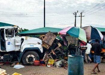 tragic accident at taraba market