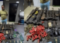 Police arrest 210 suspects, seize Drugs, Weapons in Borno