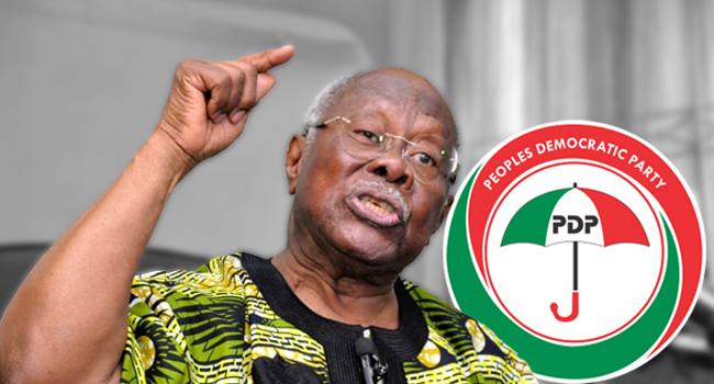 Bode George denies reports of PDP's collapse in Lagos