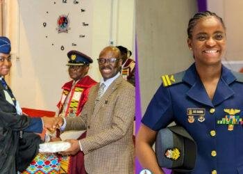 Nigeria’s pioneer female fighter pilot receives accolades in Ghana