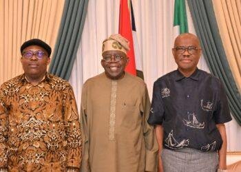 Fubara Tinubu and Wike