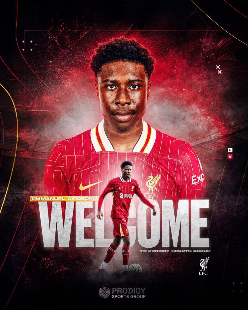 Liverpool tables new deal for rising Nigerian talents Emmanuel Airoboma, Wellity Lucky
