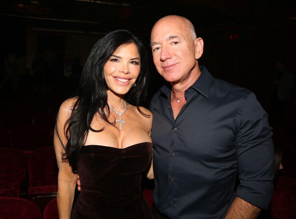 Jeff Bezos and Lauren Sanchez