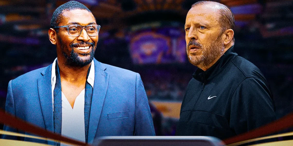 Metta World Peace wants to coach Knicks after Tom Thibodeau’s shocking exit