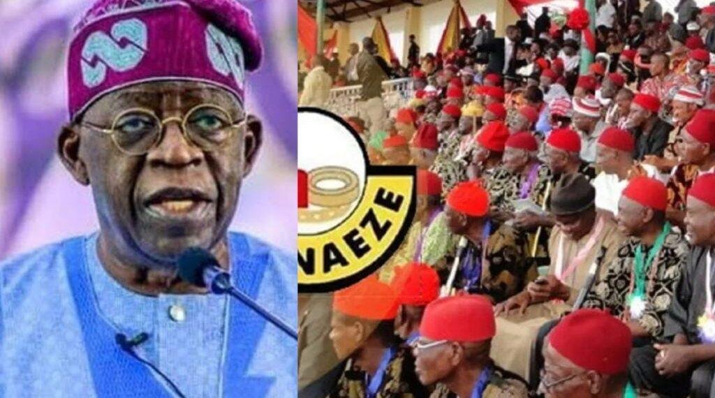 Insecurity, hunger, poverty may sack you in 2027 poll- Ohanaeze tells Tinubu