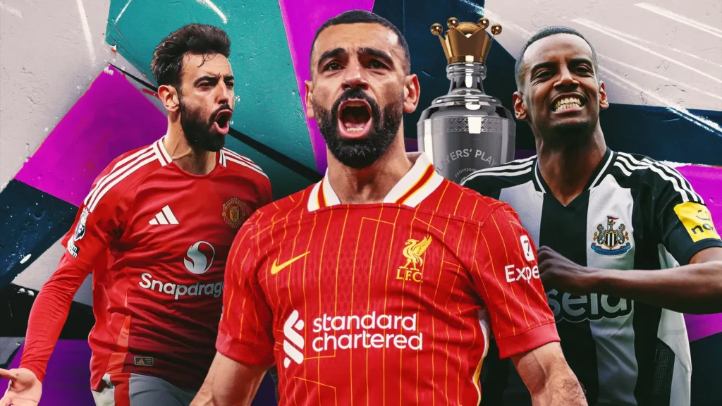 Fernandes, Salah, 6 others nominated for PFA Player of the Year award