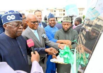 Tinubu commissions projects