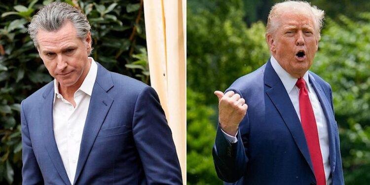 Trump threatened to arrest California Governor Gavin Newsom following comments regarding undocumented immigrants